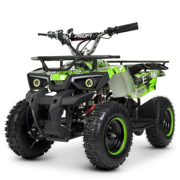 Ігр. Квадроцикл HB-ATV800AS-5 (1шт) мотор800W, 3акум.12A/12V,швид.22км/год.,до65 кг.,зелений (шт.)