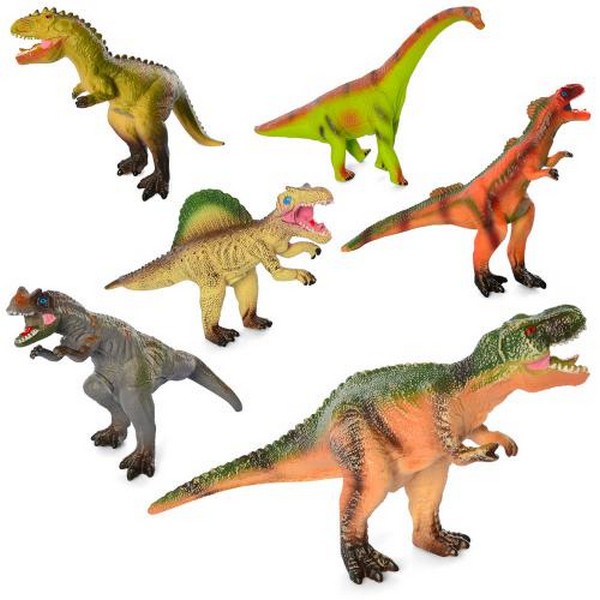 Фігурка JB010 (90шт) динозавр, від 25см, 6видів, в кульку, 25-13-7см (шт.)