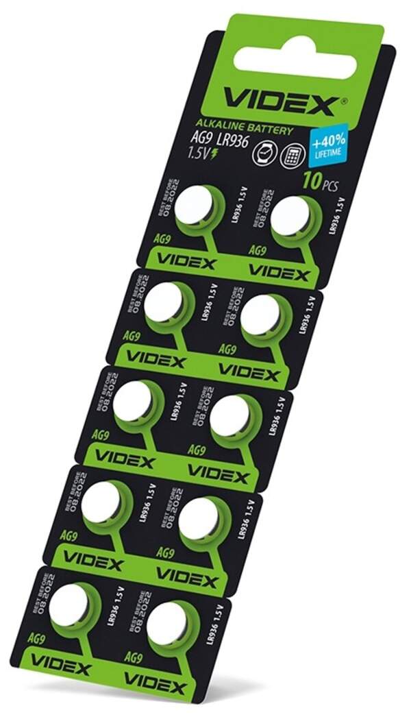 Videx AG 9 (LR936) /10bl/100/1600 (шт.)