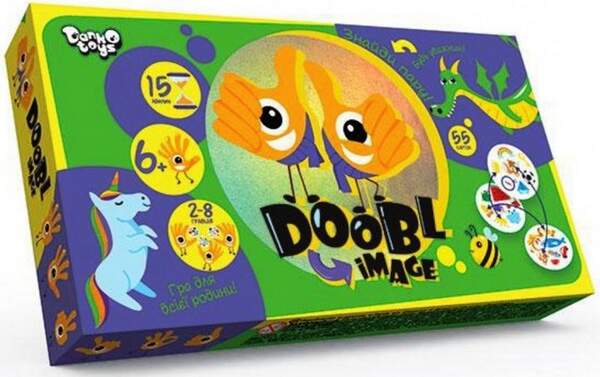 Настільна розважальна гра "Doobl Image" велика укр (8) DBI-01-01U,02U,03U,04U (шт.)
