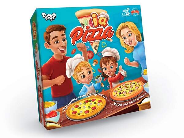 Настільна розважальна гра "IQ Pizza" укр (10) G-IP-01U (шт.)