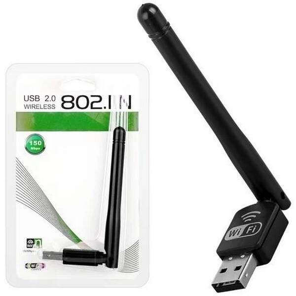 USB WI-FI 802 Адаптер WF 2 \ LV-UW 10-2DB працює з Т2 приставками (500) 2367 (шт.)