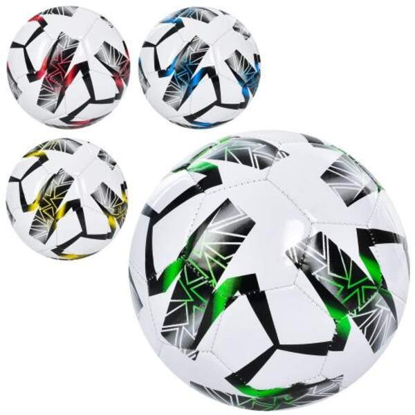 М'яч футбольний MS 3569 (30шт) размір5, EVA, 300-310г, 4кольори, в кульку (шт.)
