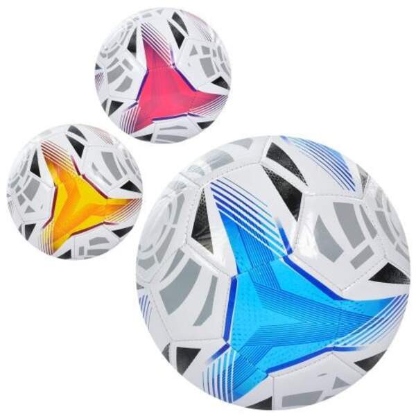 М'яч футбольний MS 3570 (30шт) розмір 5, EVA, 300-310г, 3 кольори, в кульку (шт.)