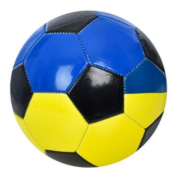М'яч футбольний EV-3376 (30шт) розмір 5, ПВХ 1,8мм, 300-320г, 1вид, в кульку (шт.)