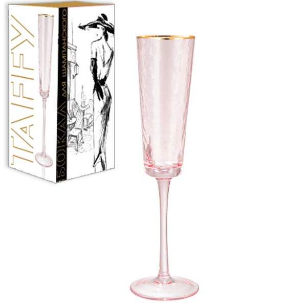 Келих для шампанського "Taffy" 200мл (ціна за набір 4шт) 7051-20 (шт.)