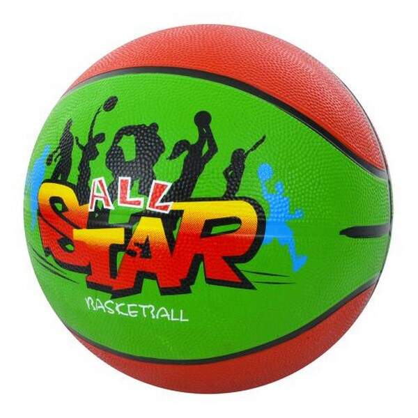 М'яч баскетбольний VA-0002-1 (30шт) розмір 7, гума, 530-550г, 8 панелей, у пакеті (шт.)