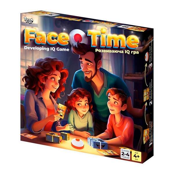 Розвиваюча настільна гра "Face Time" (10) FT-01-01 (шт.)