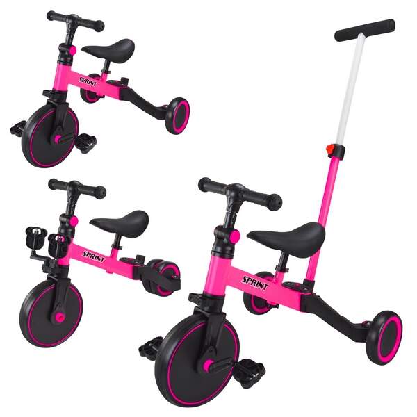 Велосипед 3-х колісний арт. TR2451 (1шт) колеса EVA 9,5х5 дюймів, рожевий (шт.)