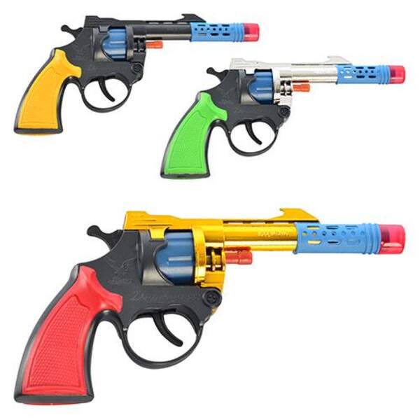 Пістолет A 2 (432шт) на пістонах, 3 кольори, у кульку, 12-10-2см (шт.)
