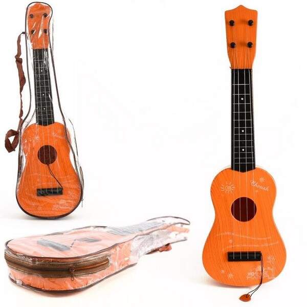 Гітара арт. 130A3 (48шт/2)пластик,з ремінцем, р-р іграшки 17*5*54.5 см, у чохлі 18*6*56 см (шт.)