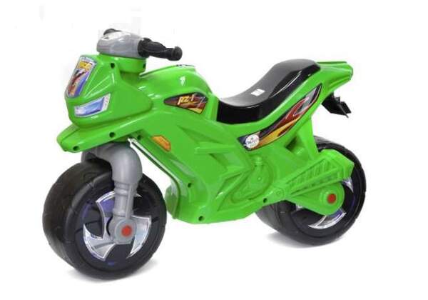 Мотоцикл Біговел 2-х колісний зелений 501 (шт.)