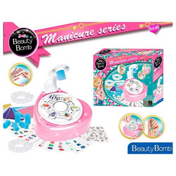 Косметика ZG007 (36шт) набір для манікюру, накладні ногті, наліпки на ногті, в кор-ці, 28-20-5,5см (шт.)