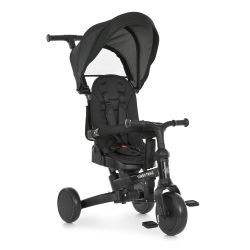Велосипед MT 1036 black (1шт) 3 кол.EVA (8/7),алюм.рама,поворот,складн., чорний (шт)