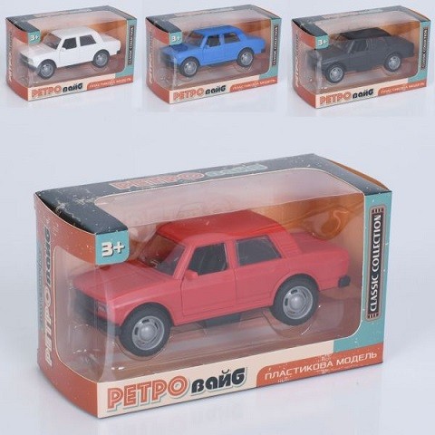 Машина 6332 (72шт) інерція, 12,5см, відчиняються двері, гумові колеса, 4 кольори, в кор-ці, 15-8,5-7 (шт)