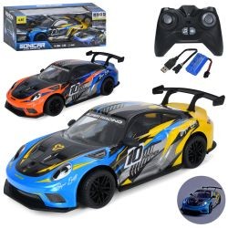 Машина UJ99-P802 (6шт) р/к2,4G, акум, гоночна, 47,5см, 1:8, музика, звук, світло, корпус не б'ється, (шт)