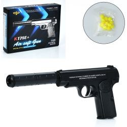 Пістолет K17SE+ (48шт) 27см, пластикові кулі, в кор-ці, 19,5-14,5-3,5см (шт)