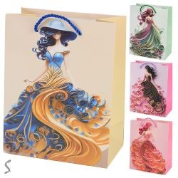Пакет подарунковий паперовий L "Lady" 30*41.5*12см R40790-L (360шт) (шт)
