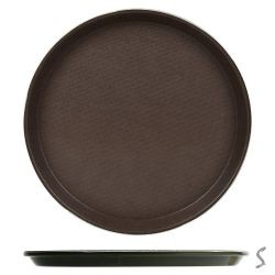 Піднос пластик "Antislip" d35см R93017-M (32шт) (шт)