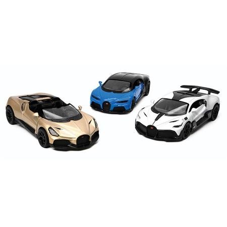 Модель легкова BUGATTI Collection 5'' KT5480W  метал.інерц.відкр.дв.3в.4кол.кор./96/ (шт)