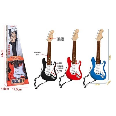 Гітара арт. 8821 (72шт/2) 3 кольори мікс, короб.17,5*4,5*44см (шт)