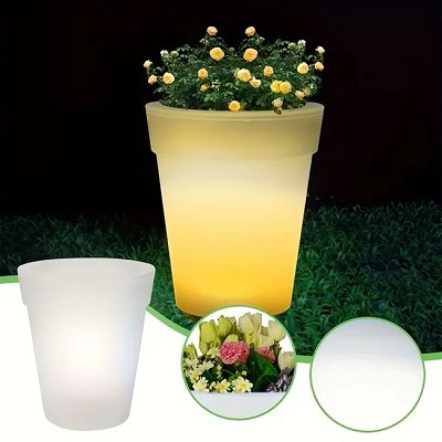 Вуличні вазони з підсвічуванням garden light vase (27) 10506 (шт)