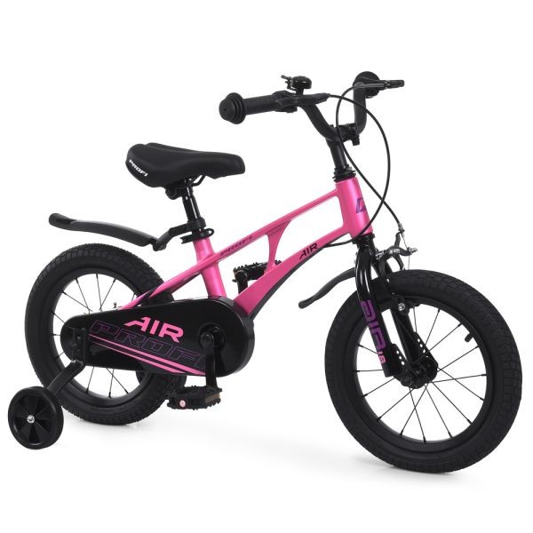 Велосипед дитячий PROF1 AIR Standart Plus 16д. MB 161060 pink (1шт) SKD75,магнез.рама,ст.вилка,ст.об (шт)