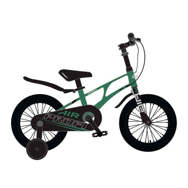 Велосипед дитячий PROF1 AIR Standart Plus 18д. MB 181060 dark green (1шт) SKD75,магнез.рама,ст.вилка (шт)