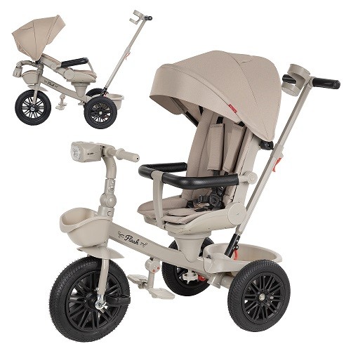 Велосипед триколісний TILLY FLASH T-3812 BEIGE /1/ (шт)