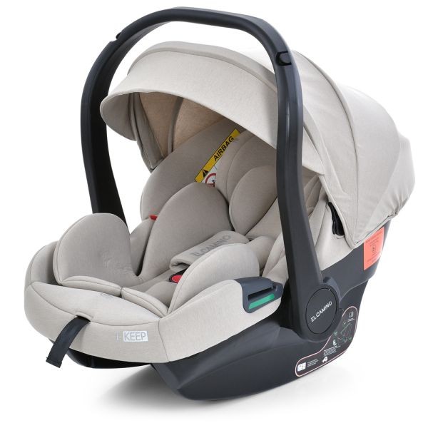 Автокрісло дитяче ME 1186 i-KEEP Melange Cashmere Beige (1шт) i-SIZE R129, зріст дитини 40-87см, рег (шт)