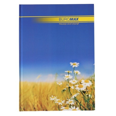 Книга канцелярська CLASSIC, А4, 96 арк., лінія, офсет, тверда лам. обкладинка, синя BM.2401i (шт)