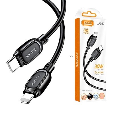 Кабель JOKADE JA052 PD30W (Type-C to Lightning) чорний (шт)