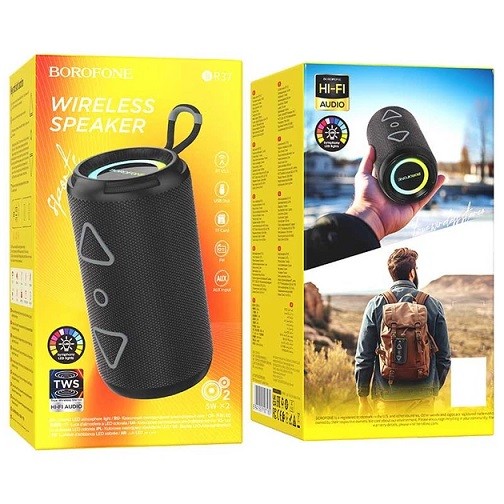 Портативна Bluetooth колонка Borofone BR37 Noble sports BT speaker Black (шт)