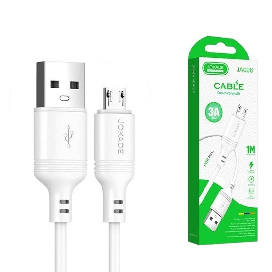 Кабель JOKADE JA006 (1 meter) (Micro) white (шт)