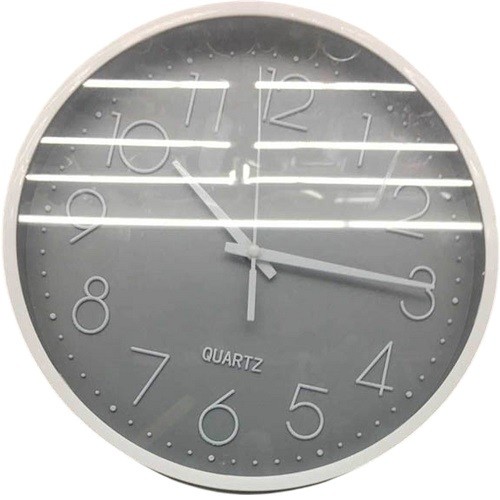 Годинник настінний кварцевий d25см (без батарейок 1шт*AAA) R40432 (40шт) (шт)