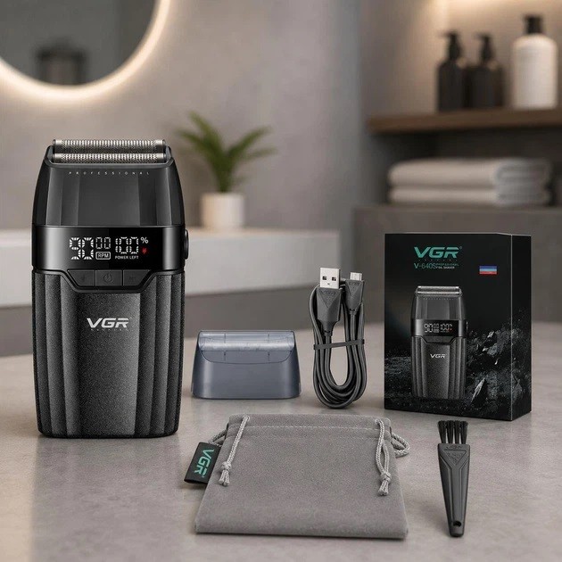 Бритва VGR V 640 S Black (40) 10618 (шт)