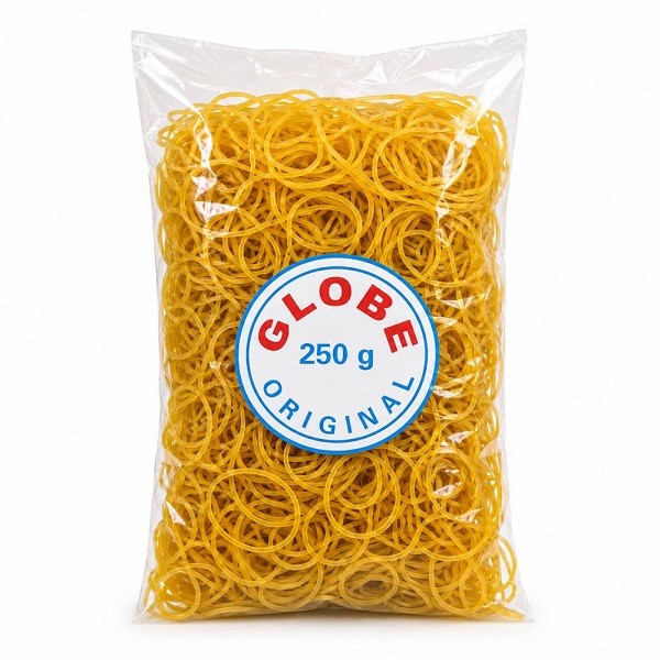 Гумки для грошей жовтого кольору (розмір №50) 250гр.  №50-250 (80) (шт)