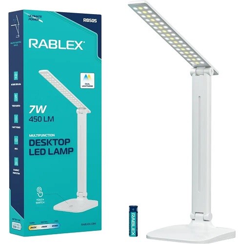Настільна лампа Rablex RB505 7W 450LM /40 (шт)