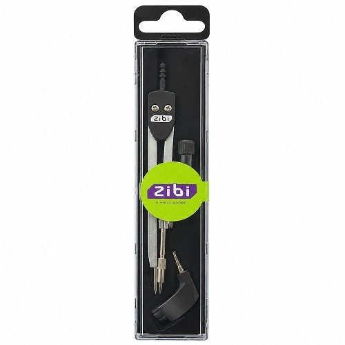 Готовальня BLACK , 3 предмета чорний ZB.5305 ( 1/20/240) (шт)