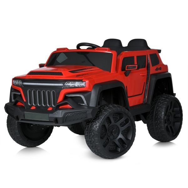 Машина M 5802EBLR-3 (1шт) 2,4G р/к,12V12A, 4*45W, MP3, USB, EVA, музика, світло, шкіра, червоний (шт)