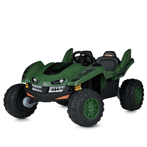 Баггі M 6039EBR-10(24V) (1шт) р/к 2,4G, 4*35W, 24V7AH, EVA, музика, світло, темно-зелений (шт)