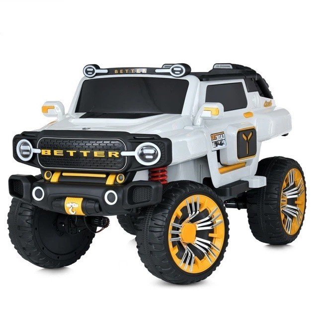 Джип M 5821EBLR-1(24V) (1шт) 2,4G р/к, 1*24V8AH, 4*45W, MP3, TF, USB, BLUETOOTH, EVA, шкіра, музика, (шт)