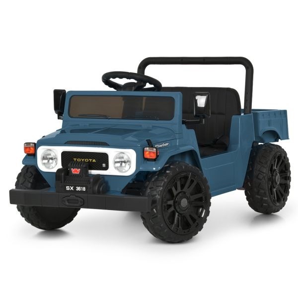 Джип M 6308EBLR-4 (1шт) р/к2,4G, 2мотори35W, 1акум12V7AH, BLUETOOTH, EVA, TF, шкіра, світло, музика, (шт)