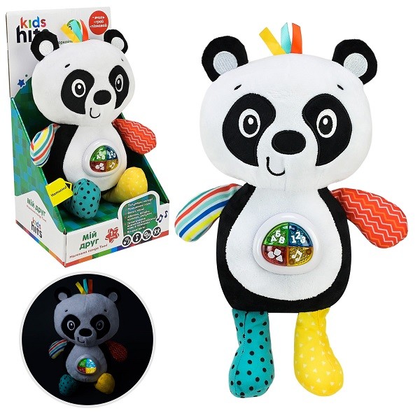 Муз розв.Мій друг Kids Hits арт. KH12/001 (16шт)Панда, батар,вірші, мелодії, фрази, пісня, короб. (шт)