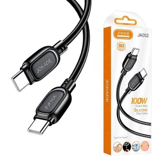 Кабель JOKADE JA052 PD100W (Type-C to Type-C) чорний (шт)