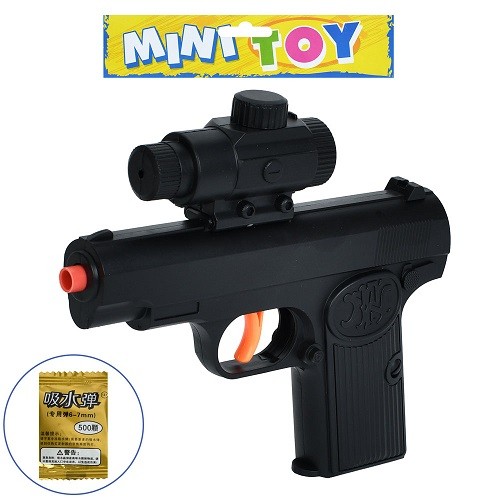 Пістолет 333 (120шт) 16,5см, водяні кулі, у пакеті, 17-22-3см (шт)