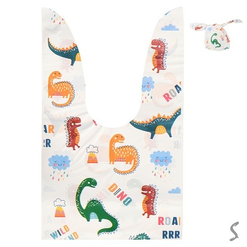 Пакет подарунковий з вушками "Dino" 50шт/уп 16*27см R80768-M (200уп) (шт)