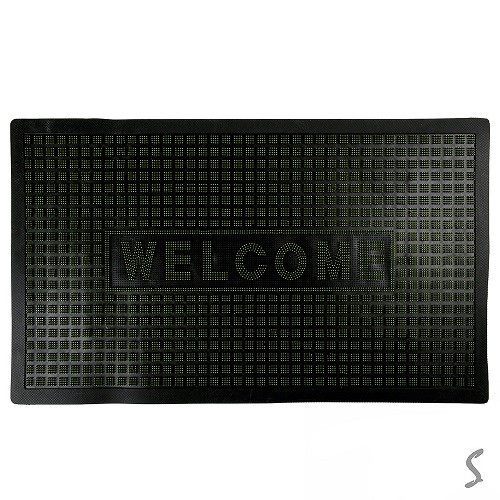 Килимок придверний "Welcome" 45*75см R35163-GR (20шт) (шт)
