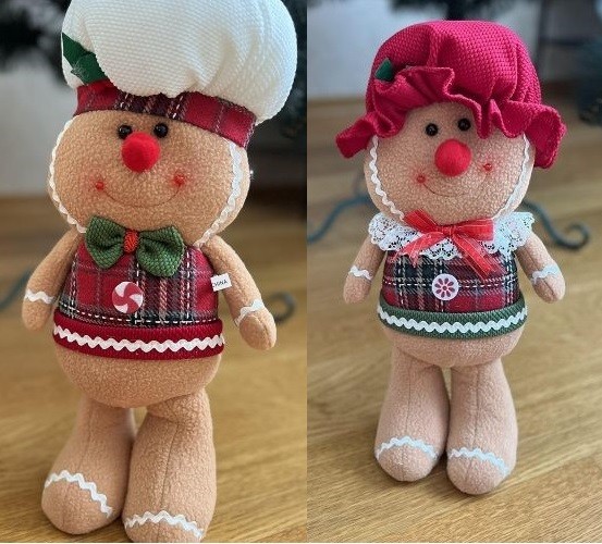 Фігура новорічна "Gingerbread Man" 38см R90630 (30шт) (шт)