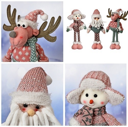 Фігура новорічна "Santa&Co" 30см M17257 (144шт) (шт)